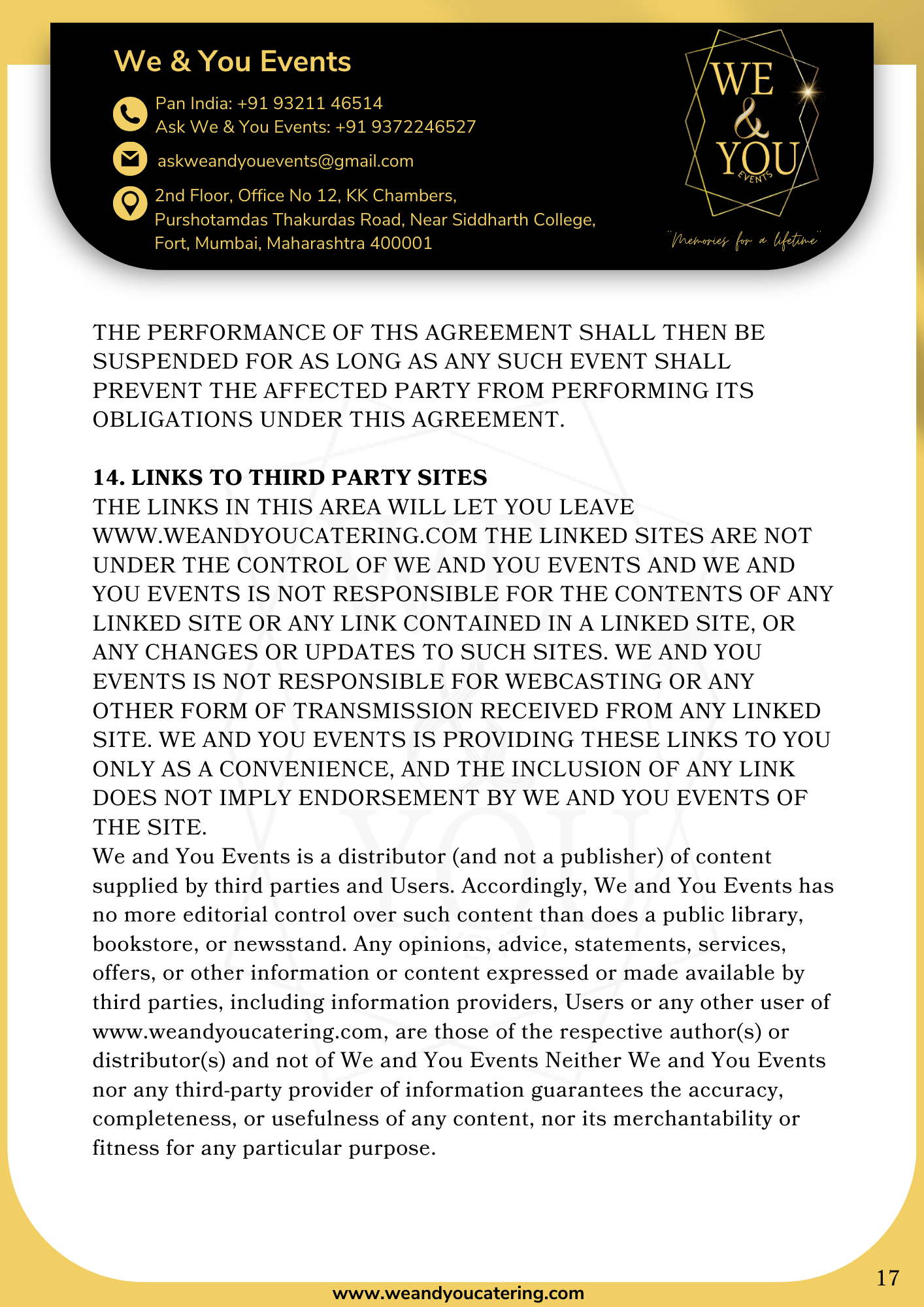 iso certified event management company in India