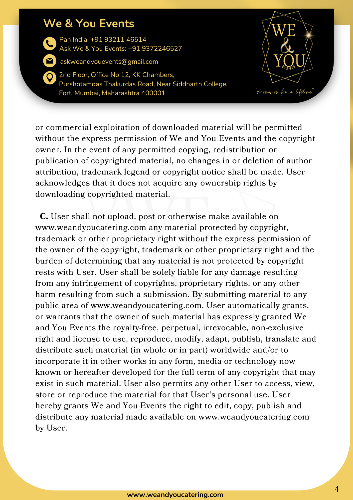 iso certified event management company and event hospitality services